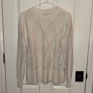Sonoma Cream Crew Neck Sweater